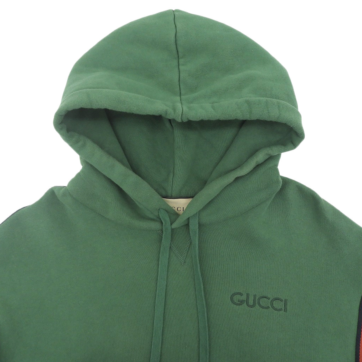 雪莉线刺绣徽标连帽衫 S