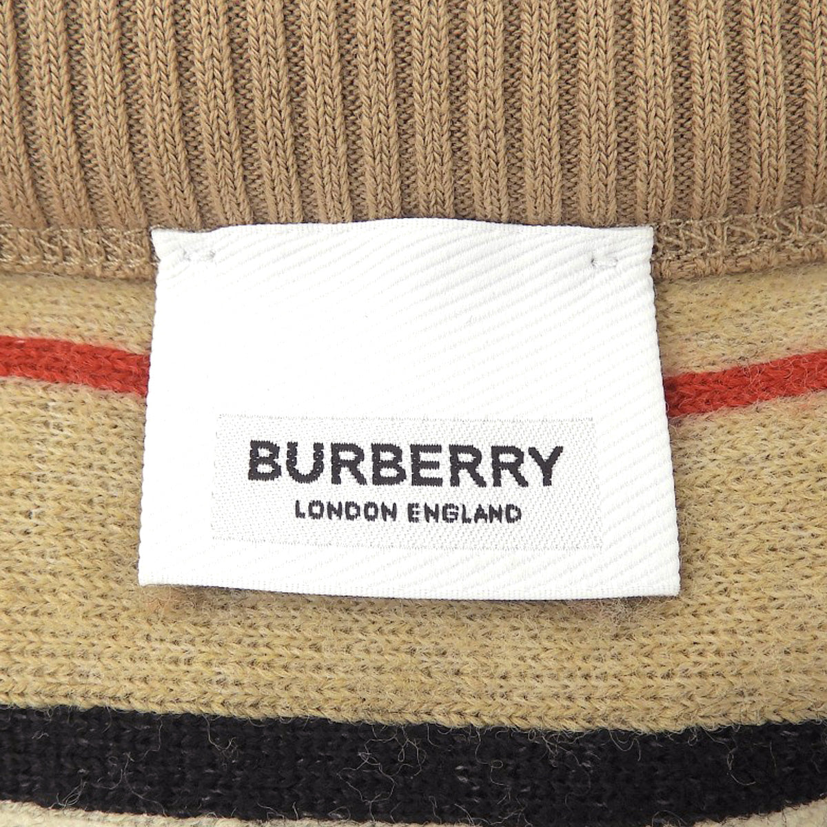 Icon Stripe Fleece Sweatshirt S