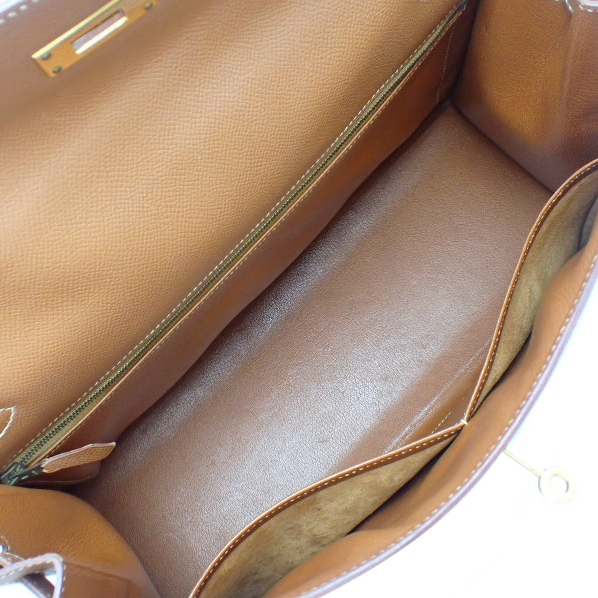 ケリー35(外縫い) クシュベル ゴールド ゴールド金具 □D刻印