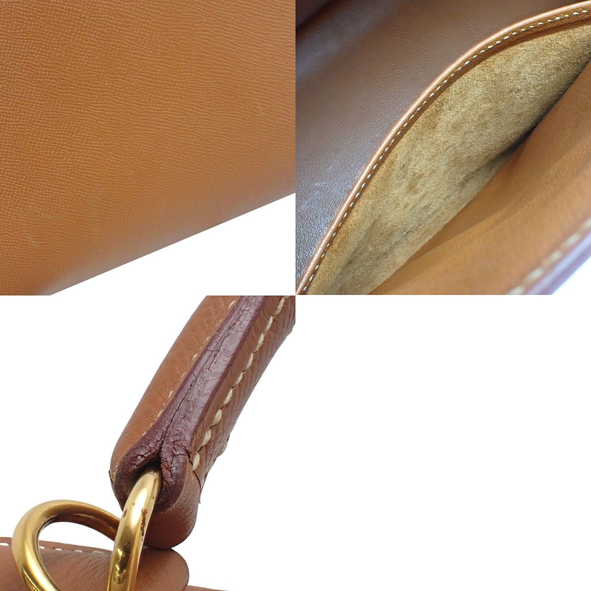 ケリー35(外縫い) クシュベル ゴールド ゴールド金具 □D刻印