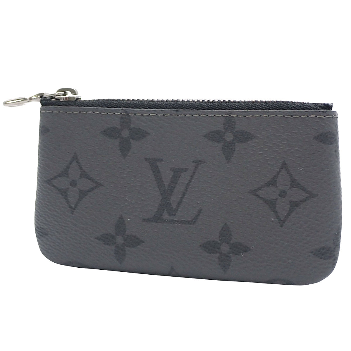 モノグラム・エクリプス カードキーケース ポシェット・クレ グレー ブラック M80905