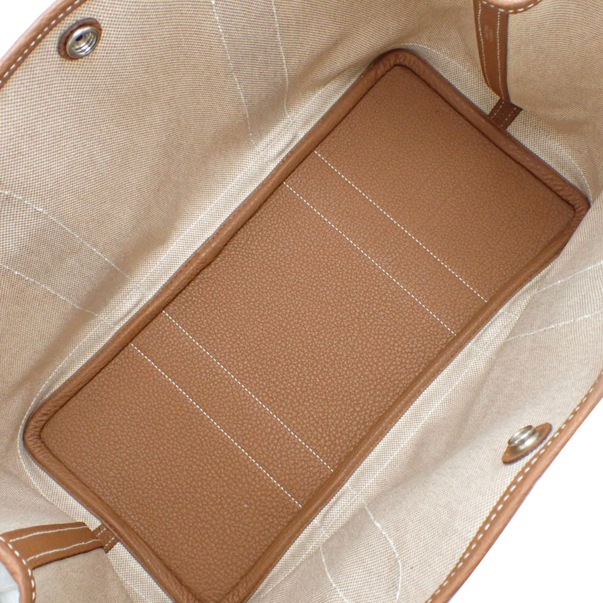 花园派对 PM Toile H Negonda 钯金五金金色 Z 印章