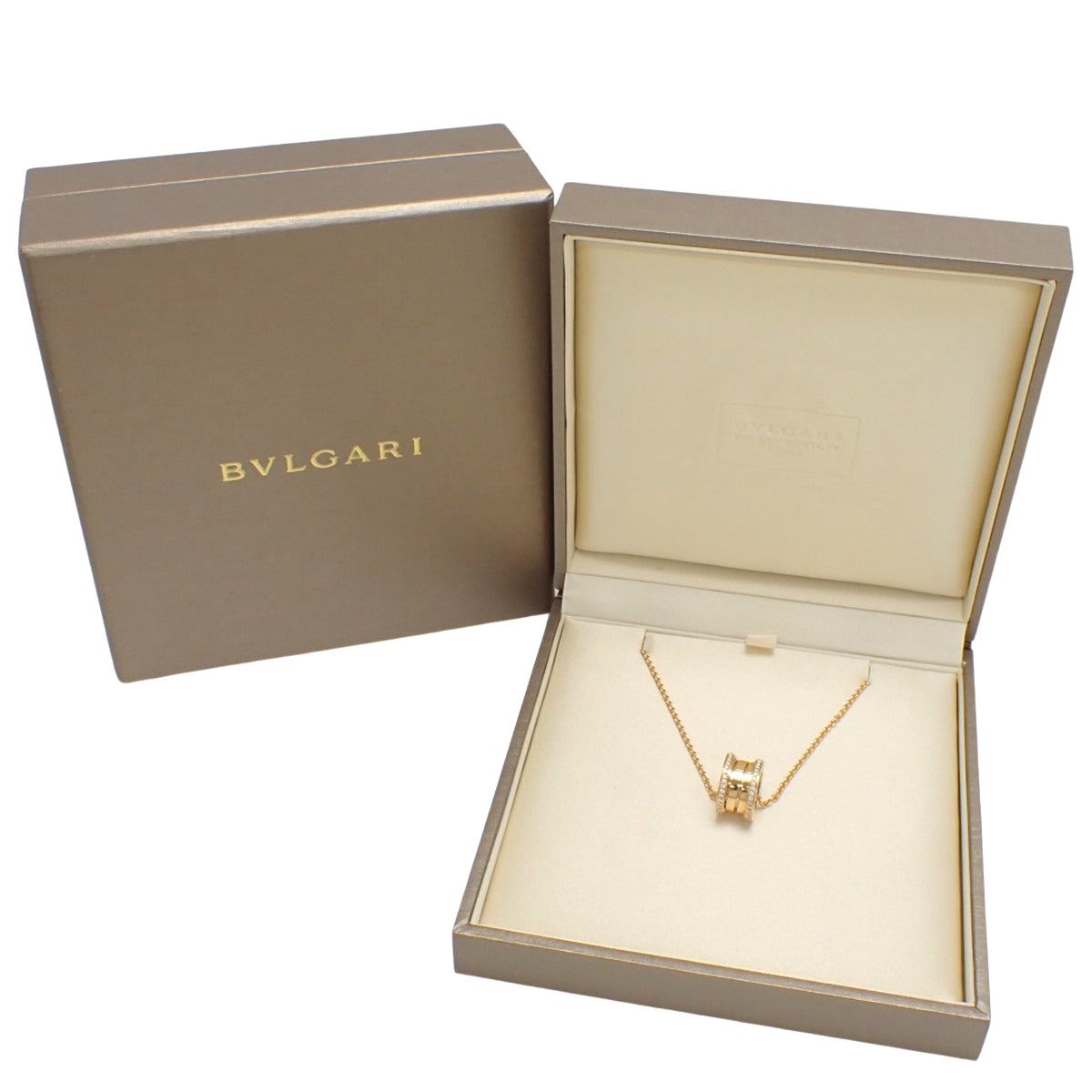 B-Zero1 Necklace Diamond Pink Gold K18PG 13.4g B-zero1
