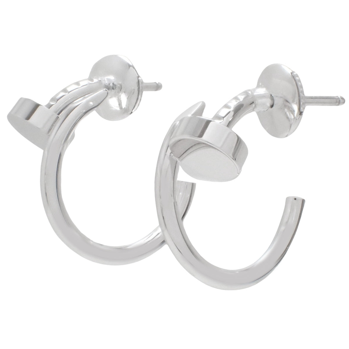 Juste un Clou 耳环,小号,18K 白金,5.4克