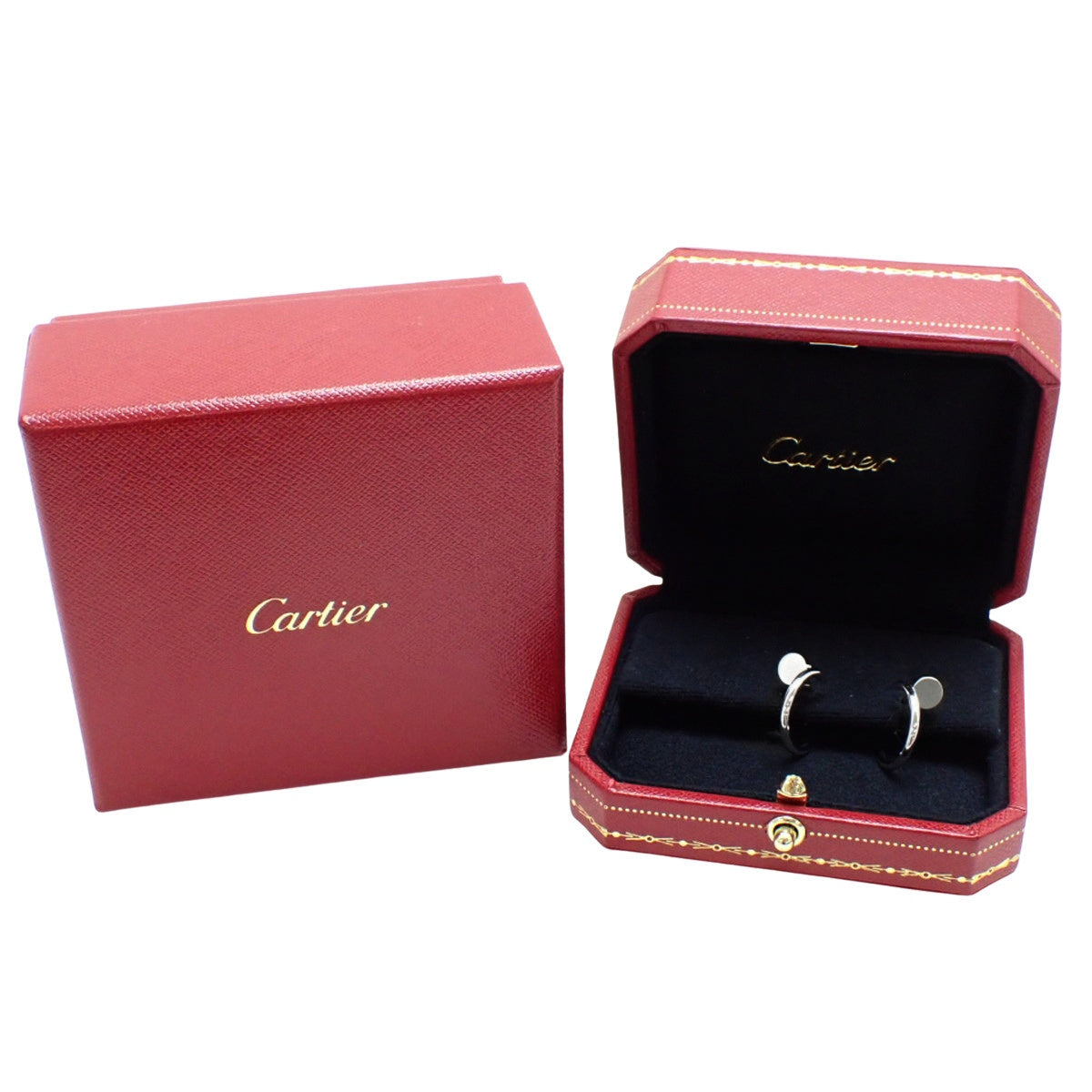 Juste un Clou 耳环,小号,18K 白金,5.4克