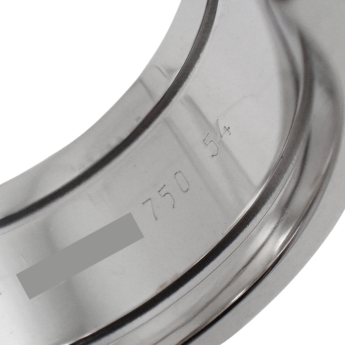 C2 リング ラージ ダイヤモンド ホワイトゴールド K18WG 54 12.6g