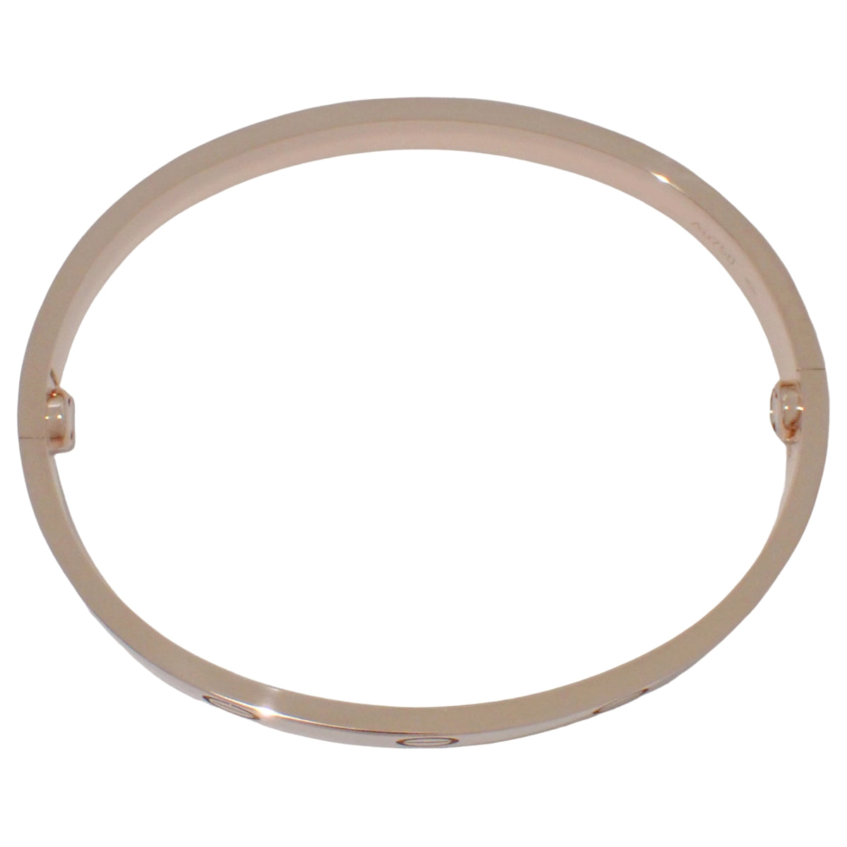 LOVE Bracelet Classic Model Pink Gold K18PG 16 28.9g