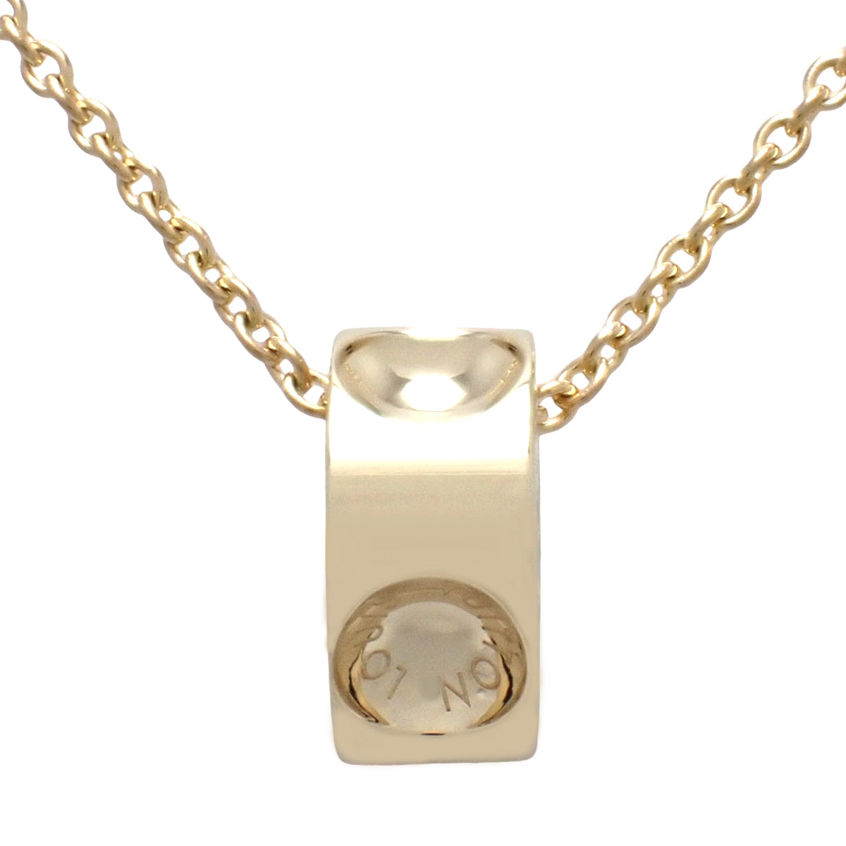 ペンダント アンプラント イエローゴールド K18YG