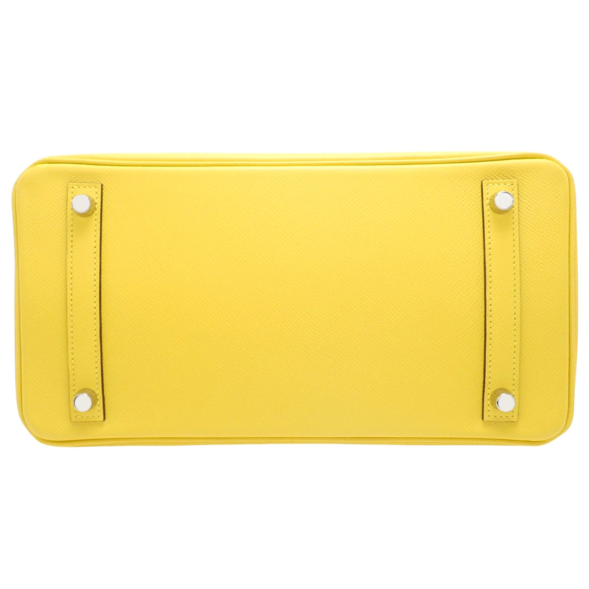 爱马仕铂金包30,Epsom小牛皮,钯金配件,那不勒斯黄,银色配件,U刻印