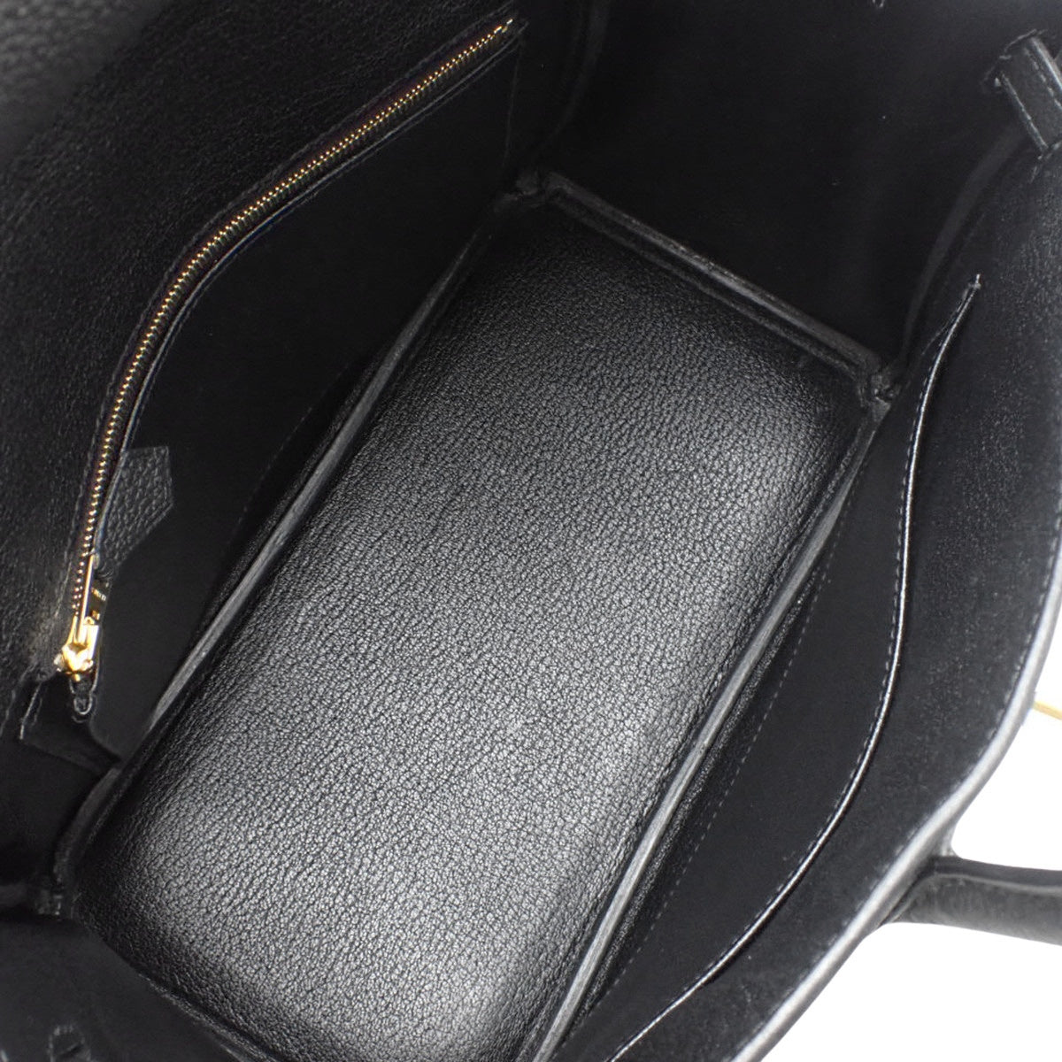 爱马仕铂金包25,Togo皮,黑色,金色五金,Z刻印