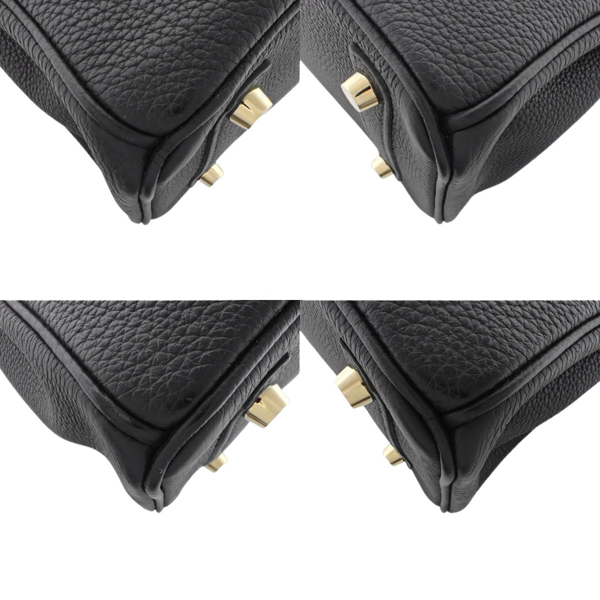 爱马仕铂金包25,Togo皮,黑色,金色五金,Z刻印