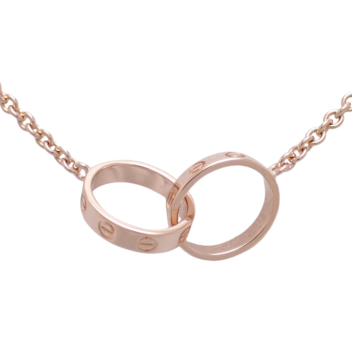 LOVEネックレス ピンクゴールド K18PG 6.9g