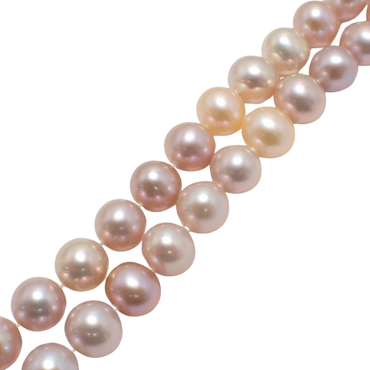 パール ラップ ネックレス パール シルバー SV925