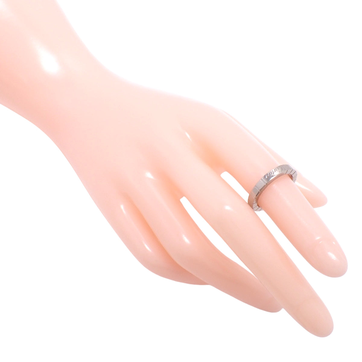 ラニエール リング ホワイトゴールド K18WG 49