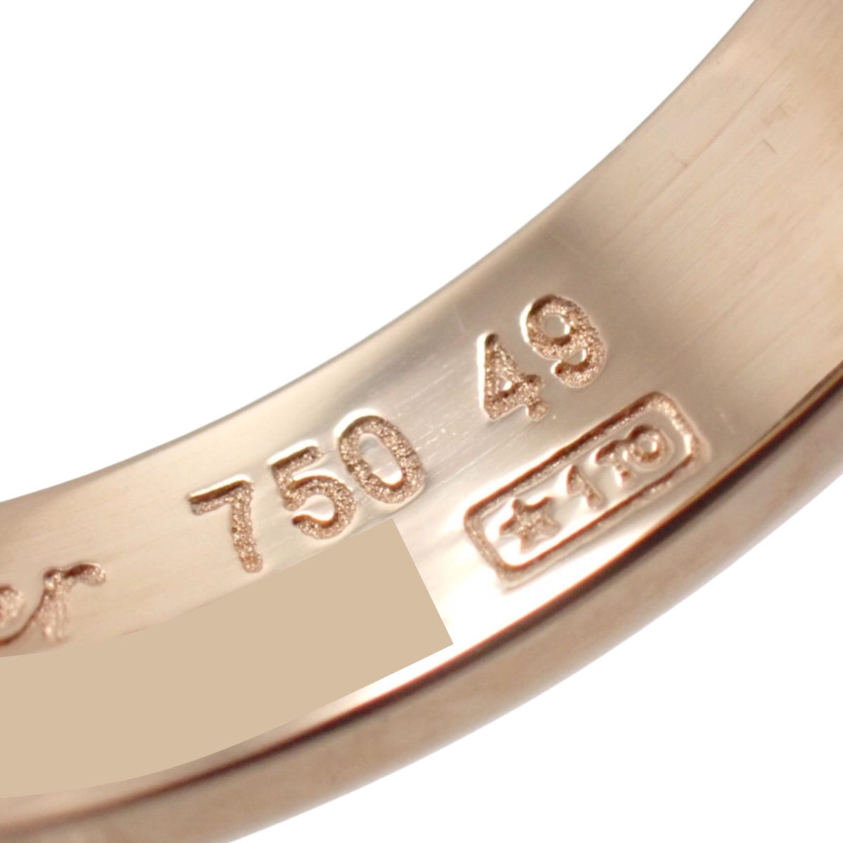 LOVE ring, small model, pink gold, K18PG, 49, 3.4g