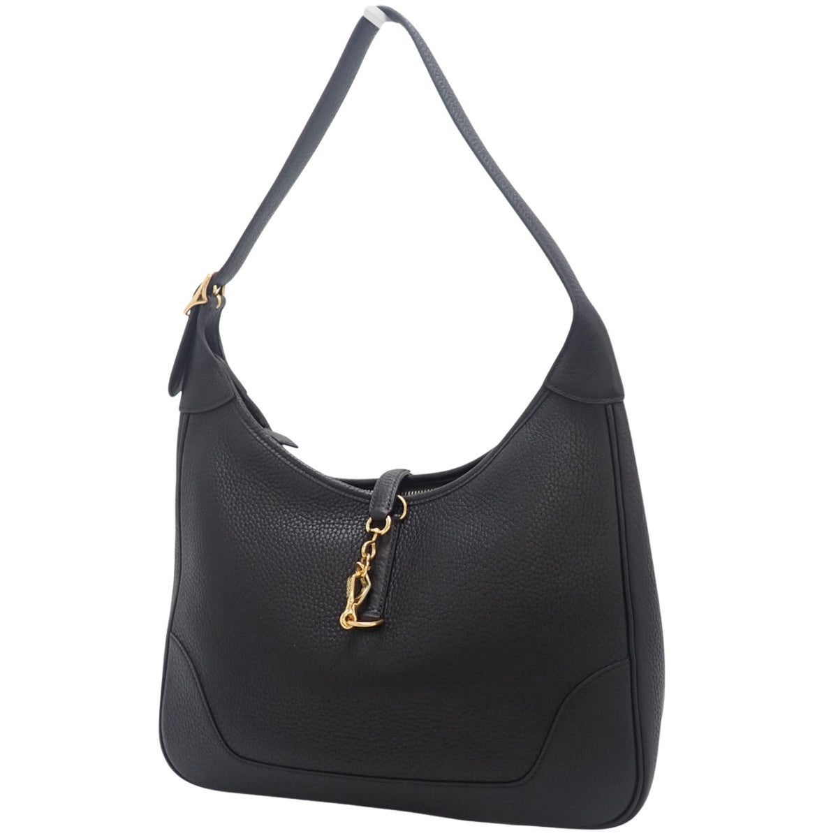 トリム31 トリヨンクレマンス ブラック ゴールド金具 □J刻印