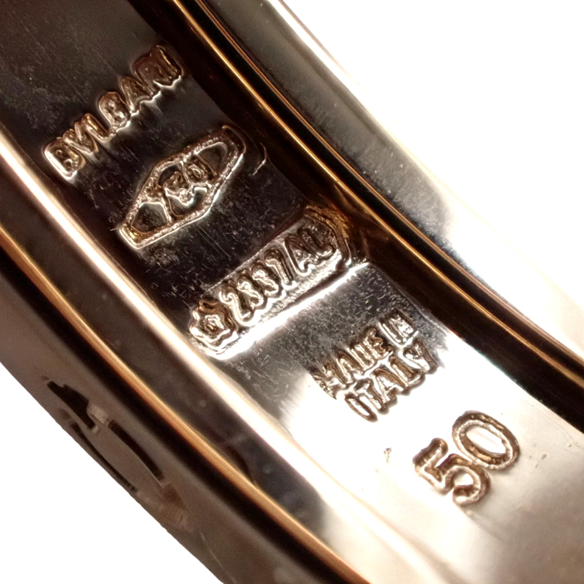 ビー・ゼロワン リング XS ピンクゴールド K18PG 50 6.2g