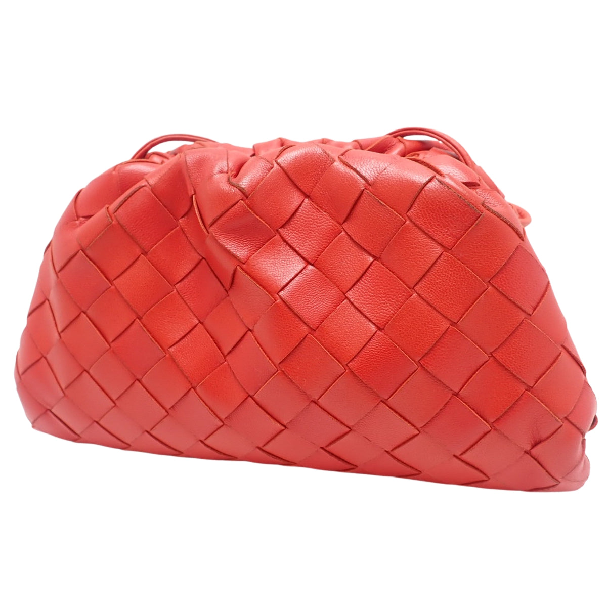 イントレチャート ミニ ザ・ポーチ レザー レッド