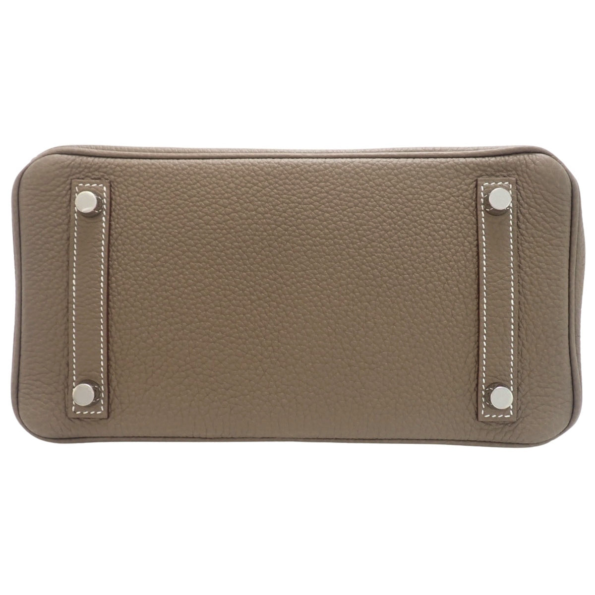 Birkin 25 Togo Palladium Hardware Etoupe K stamp