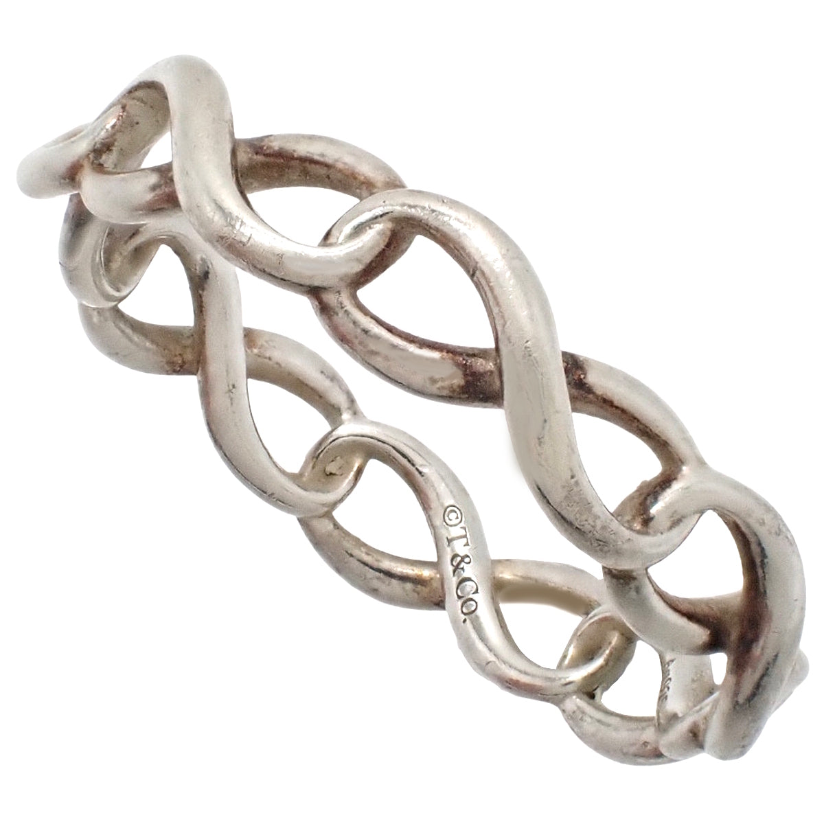 バンド リング シルバー SV925 8.5(48.5)号