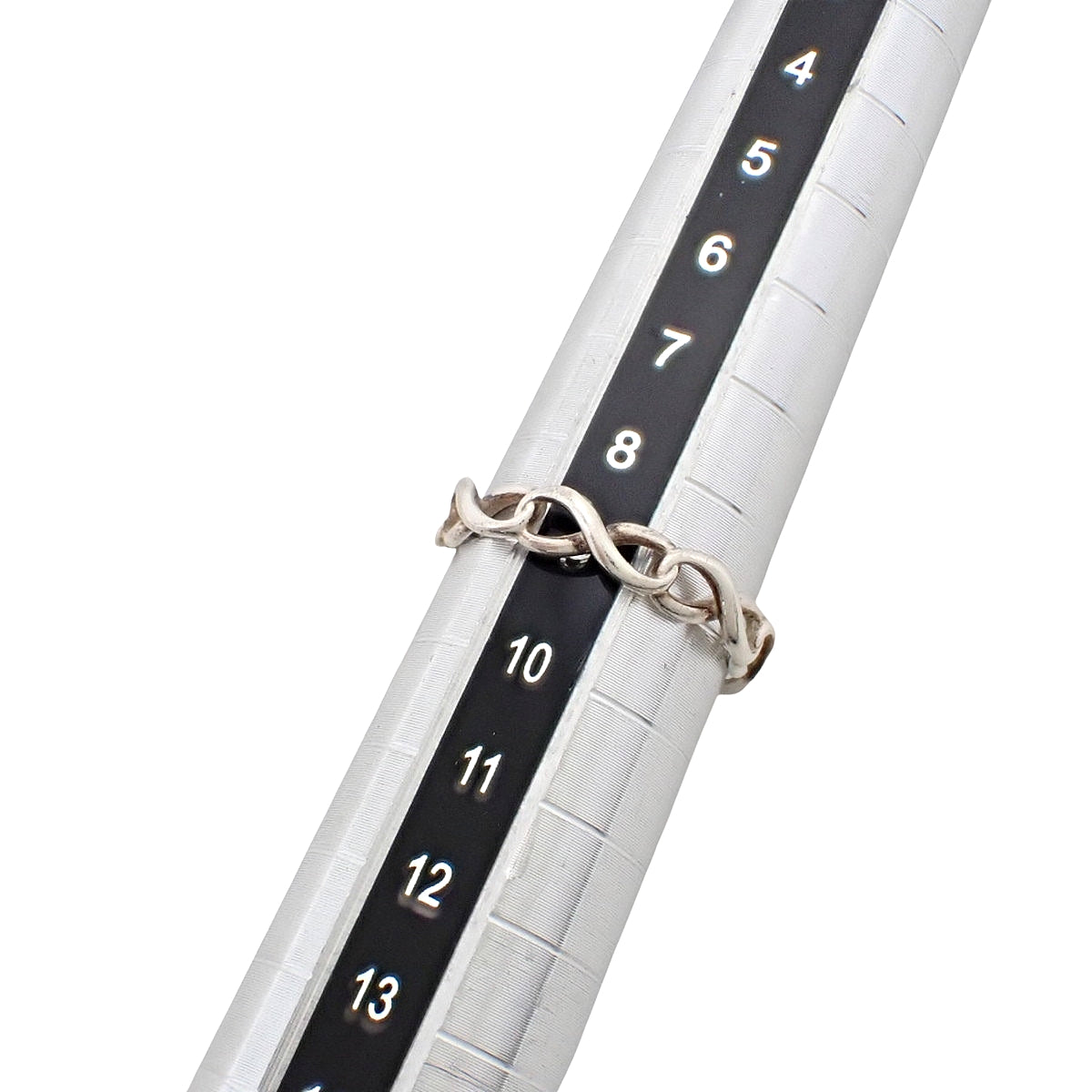 バンド リング シルバー SV925 8.5(48.5)号