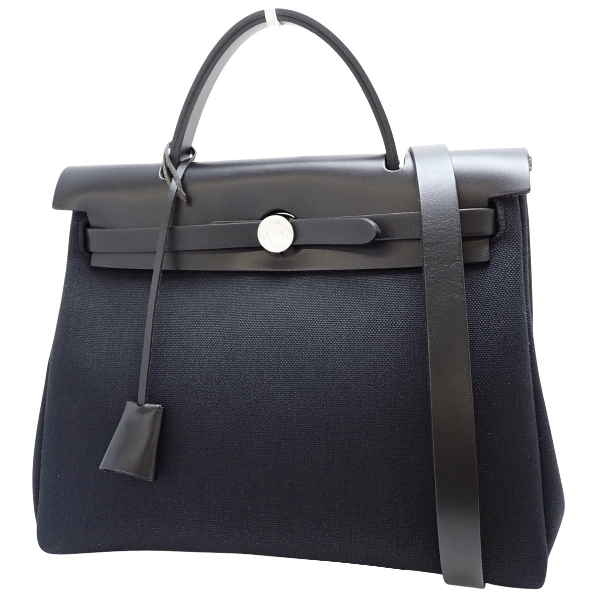 エールバッグジップPM トワルミリタリー ヴァッシュハンター ブラック シルバー金具 U刻印