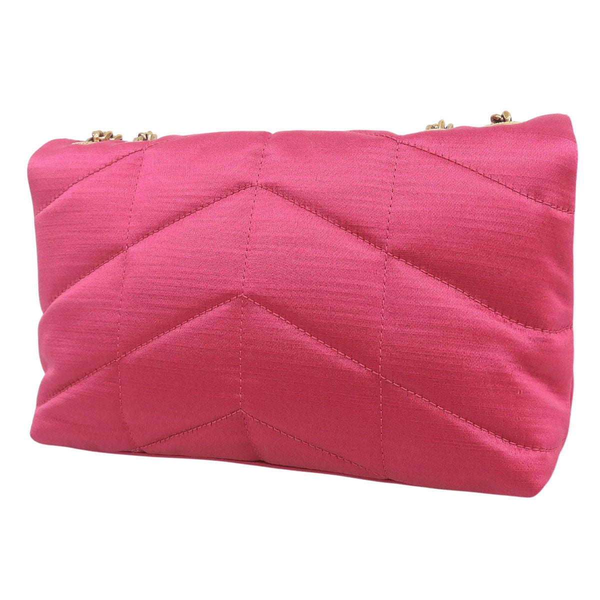 パファー トイバッグ サテン ピンク 759337