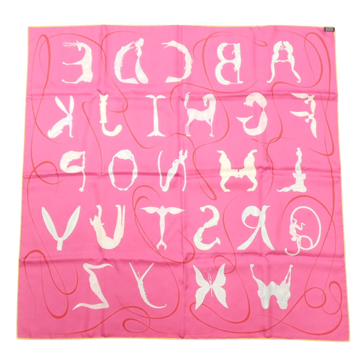 Faune Lettree Alphabetical Bestiary Shawl 90