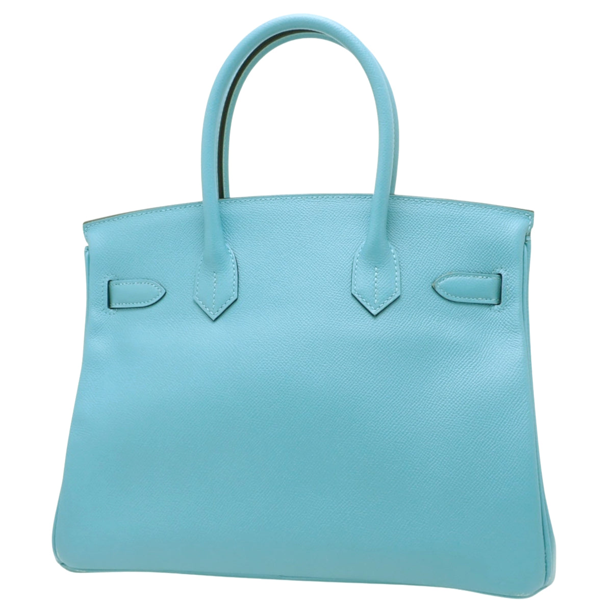 バーキン30 ヴォーエプソン ブルーノール ゴールド金具 D刻印