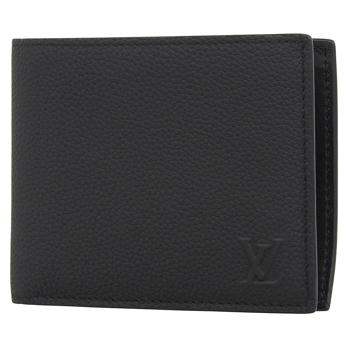 LV Aerogram Portefeuille Marco 小牛皮钱夹 黑色 M25944