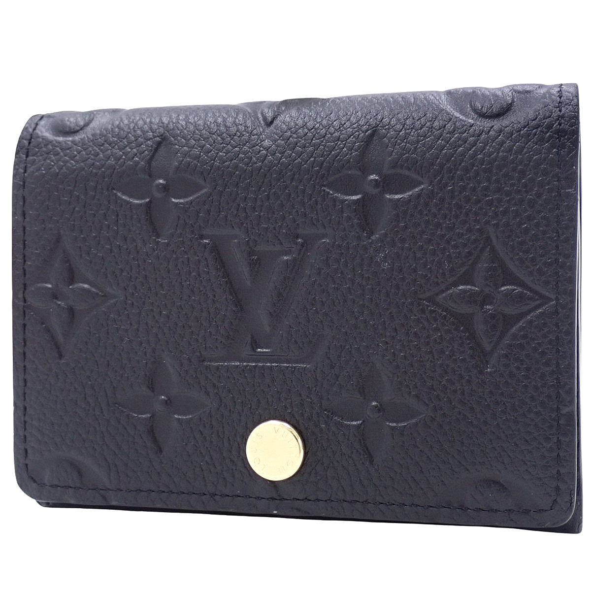 Monogram Empreinte Card Case Envelope Cartes de Visite Noir M27908