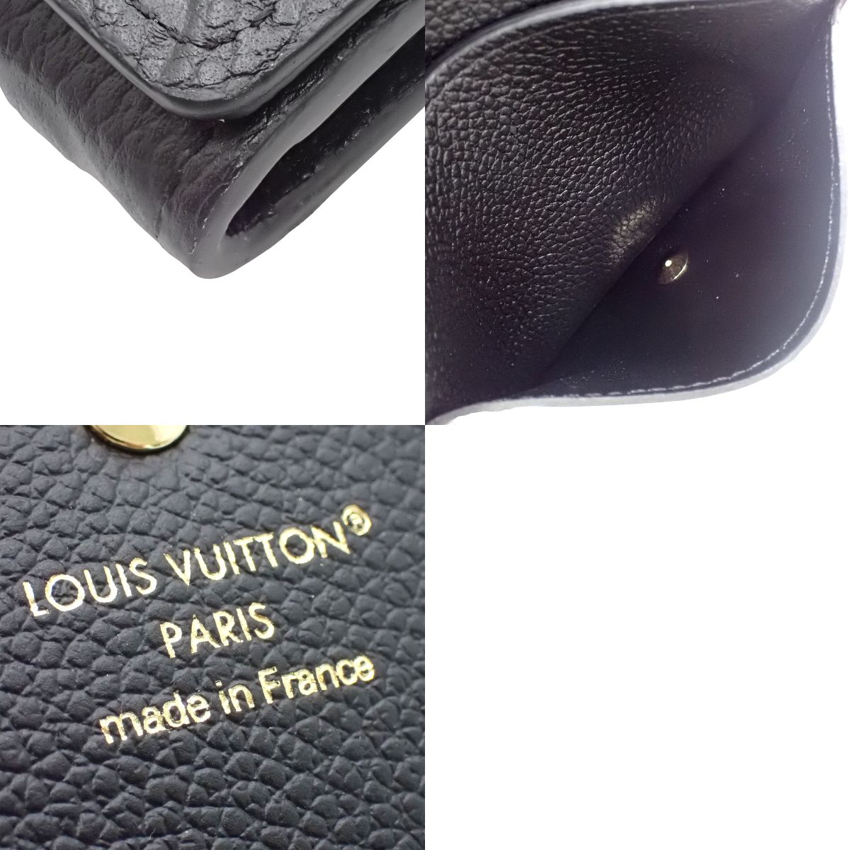 Monogram Empreinte Card Case Envelope Cartes de Visite Noir M27908