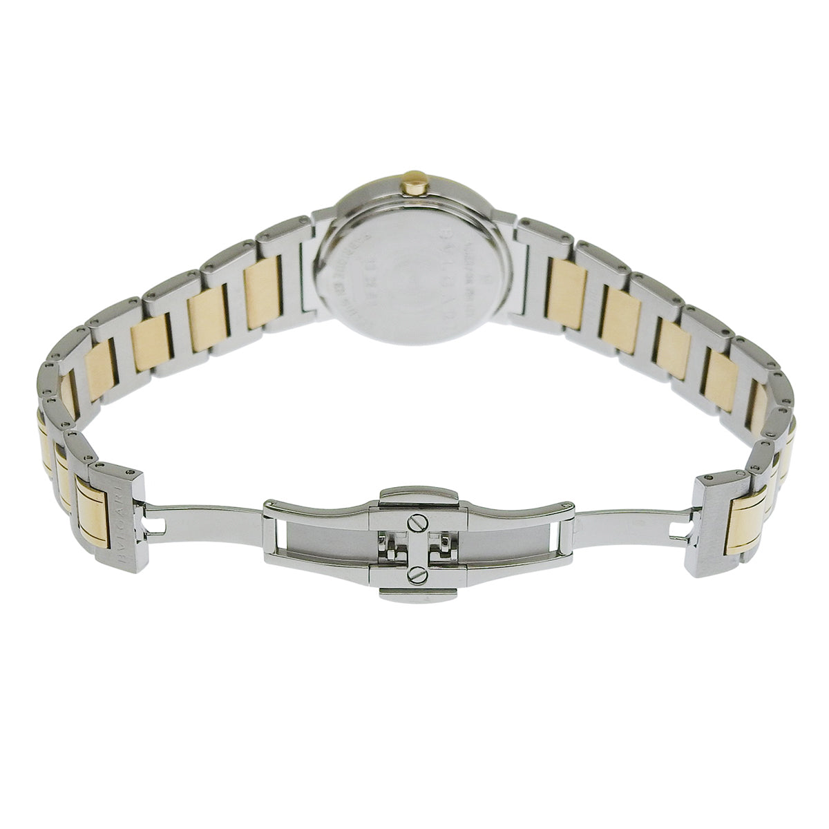 BVLGARI BVLGARI BB26WSGD YG/SS White Quartz Ladies
