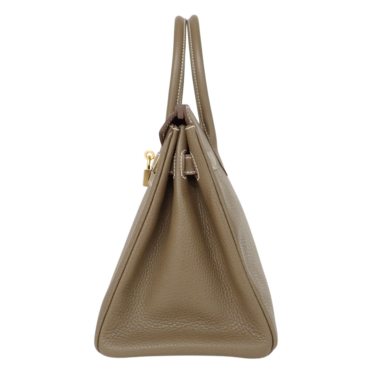 Birkin 30 Togo, Etoupe/Etoupe color, gold hardware, C stamp.