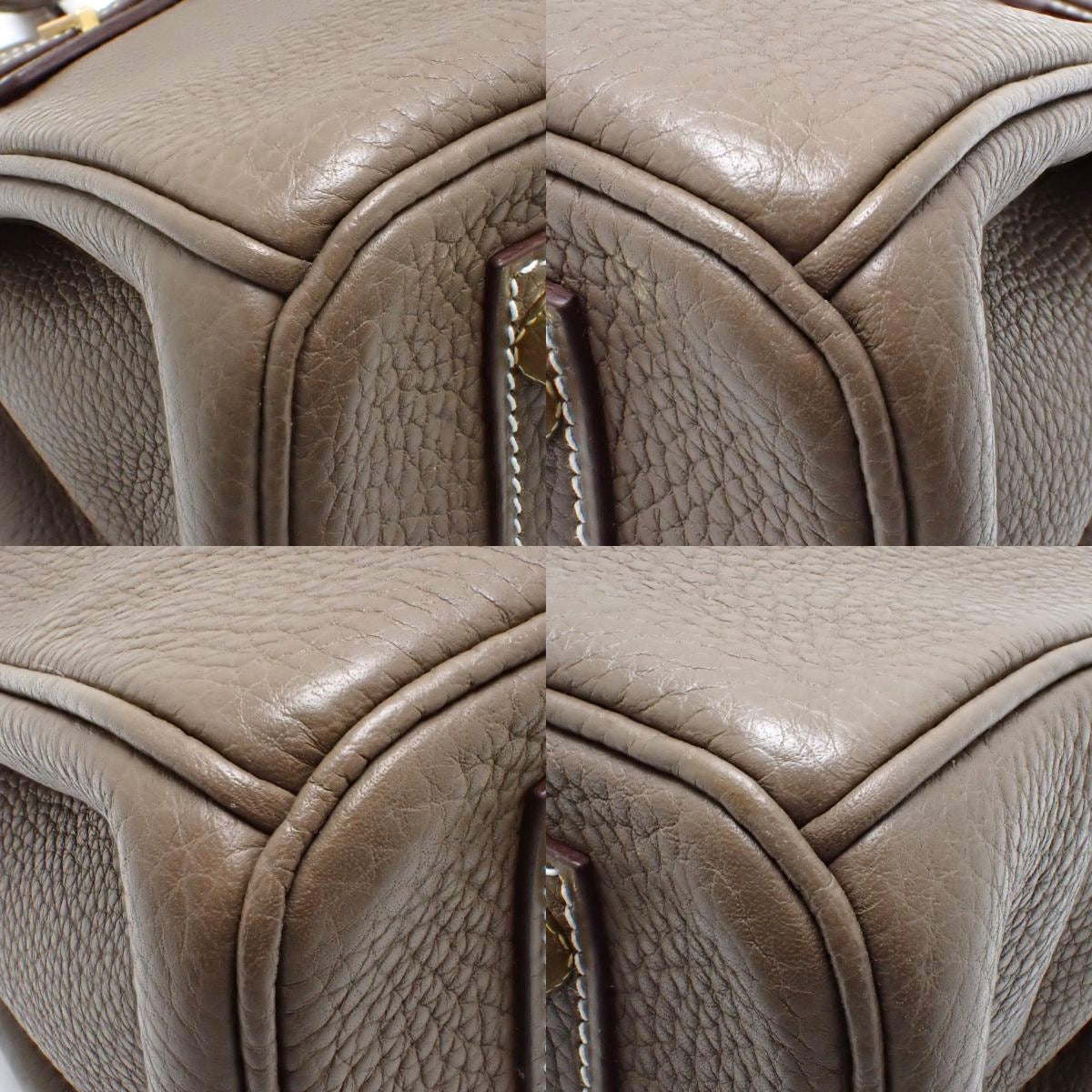 Birkin 30 Togo, Etoupe/Etoupe color, gold hardware, C stamp.