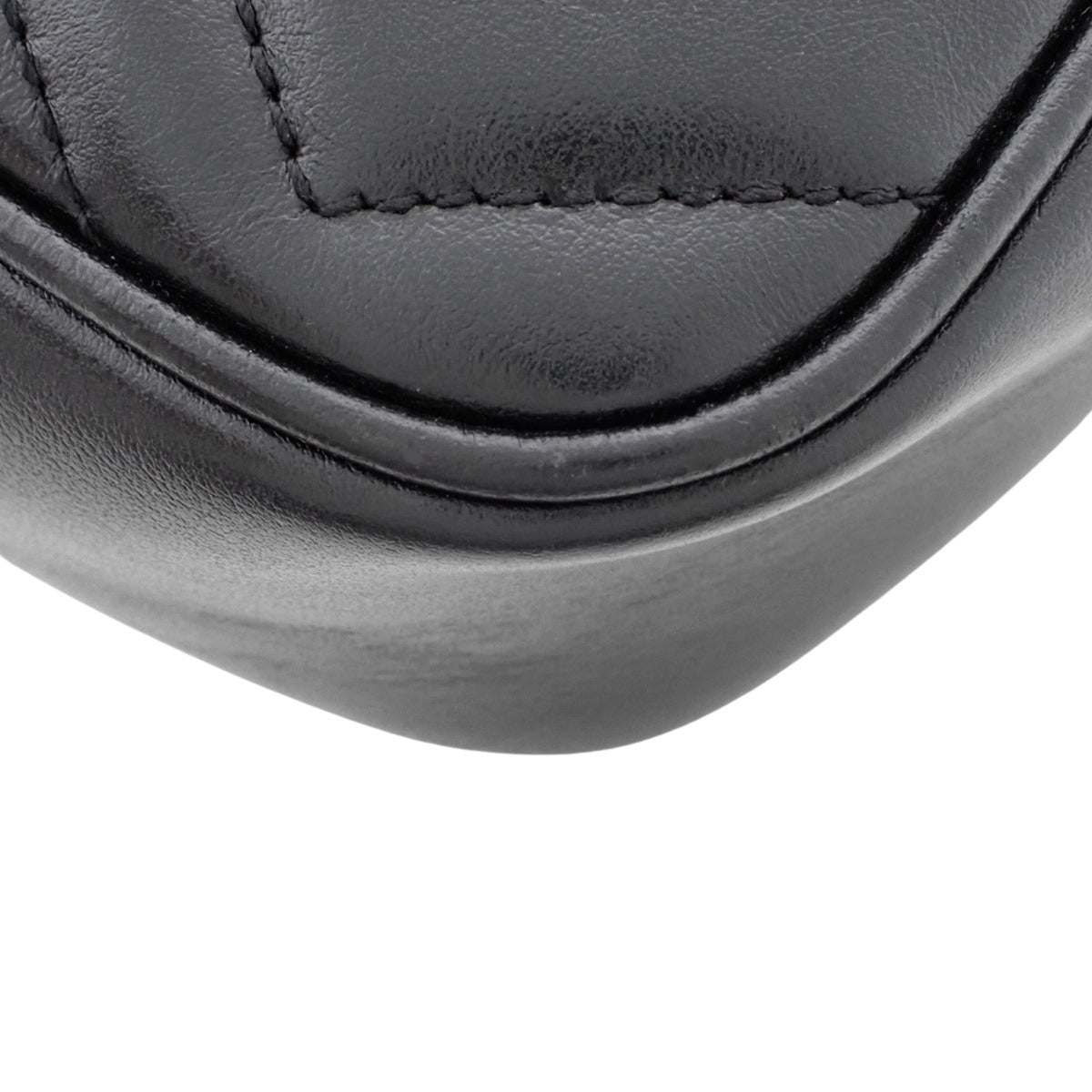 GG Marmont Mini Camera Bag Leather Black 448065