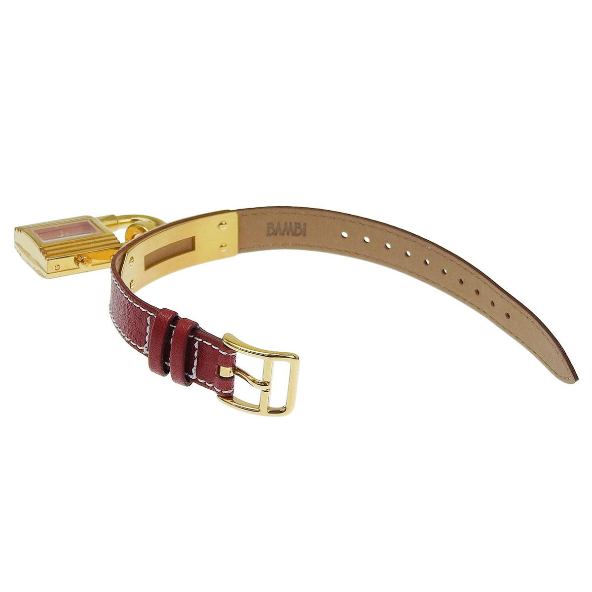 Kelly Watch KE1.201 GP/Leather Red Quartz Ladies