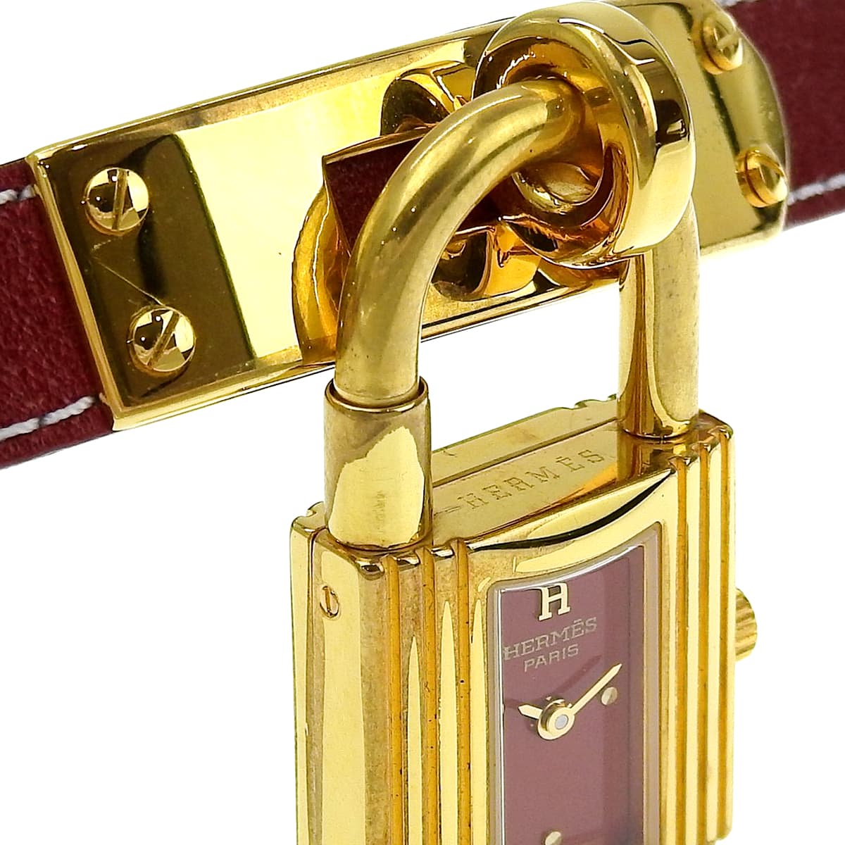 Kelly Watch KE1.201 GP/Leather Red Quartz Ladies
