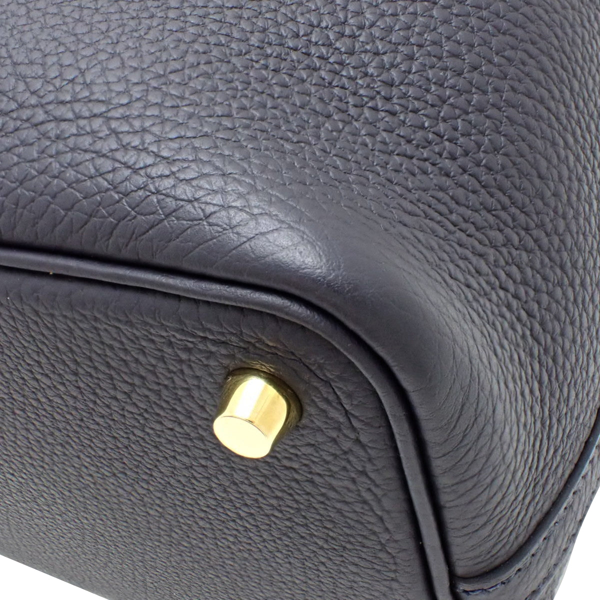 ピコタンロックPM トリヨンクレマンス ブルーニュイ ゴールド金具 U刻印