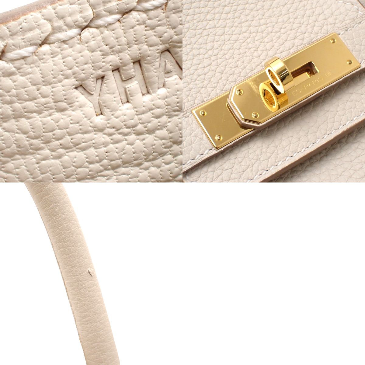Birkin 30 Togo Craie Gold Hardware Y stamp