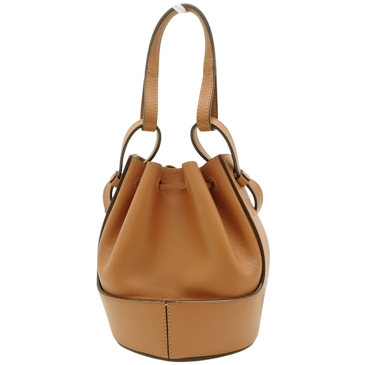 バルーンバッグ ミニ レザー ブラウン A710P18X01