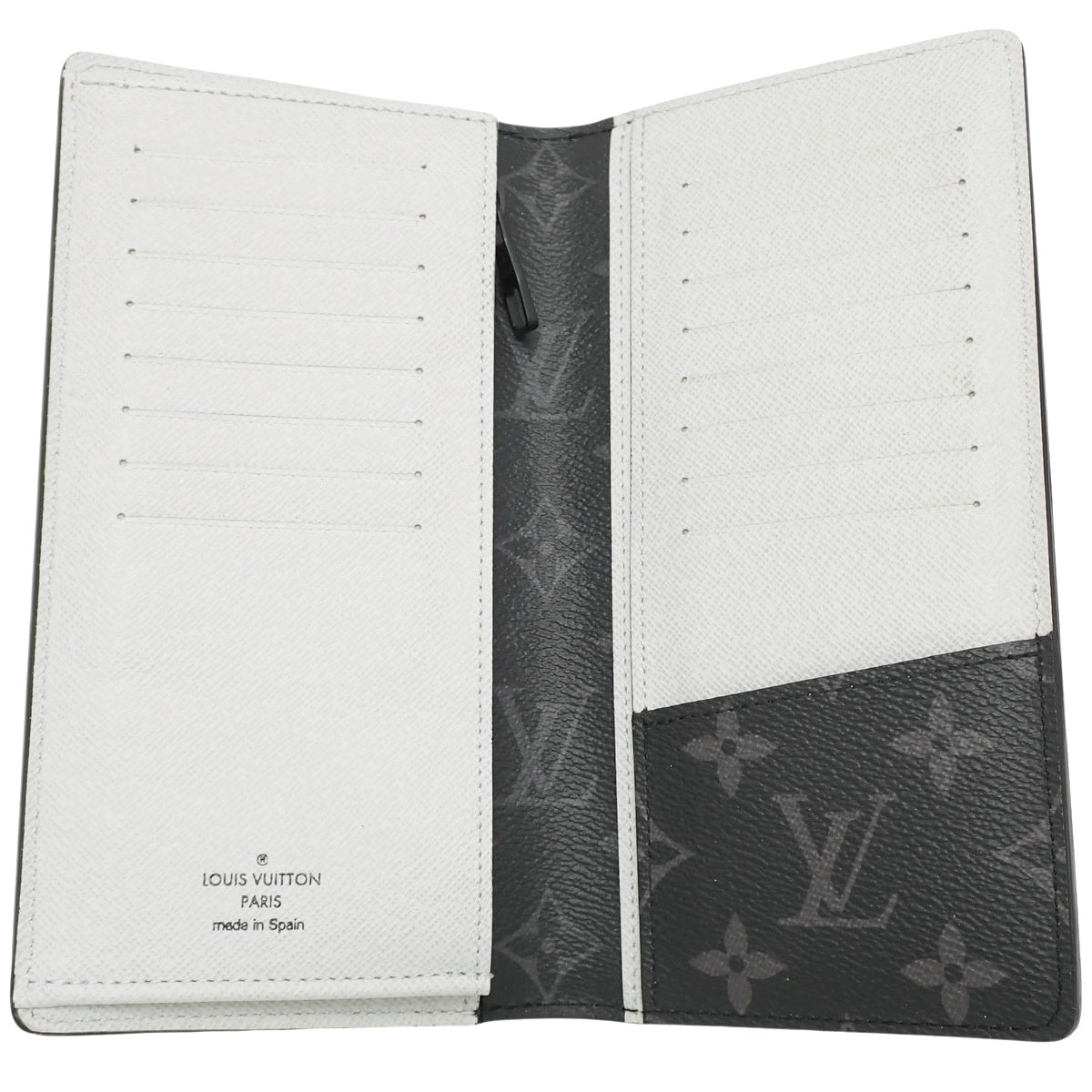 Epi/Monogram Eclipse Portefeuille Brazza Navy White M81371