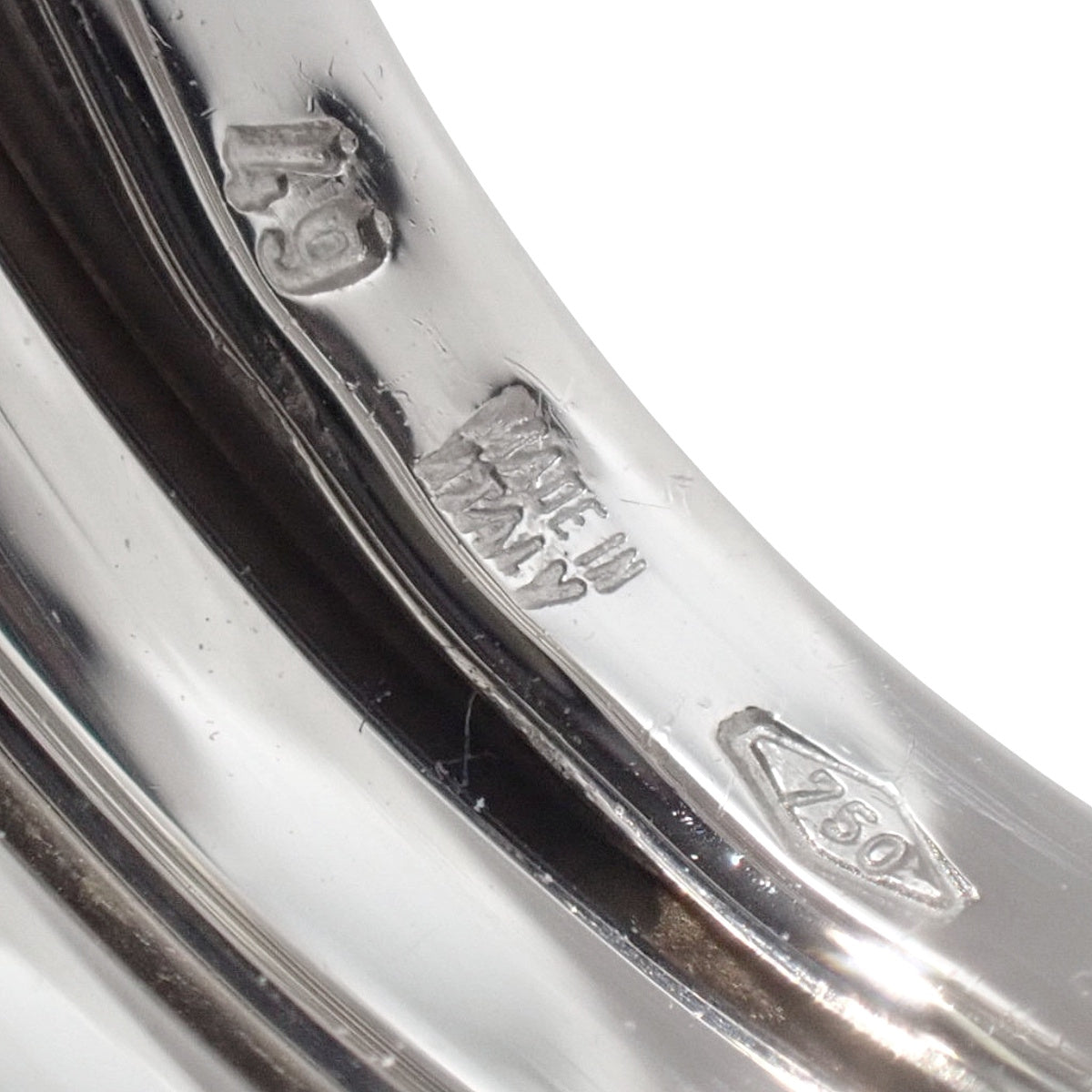 ビー・ゼロワン リング ホワイトゴールド K18WG 49 9.6g