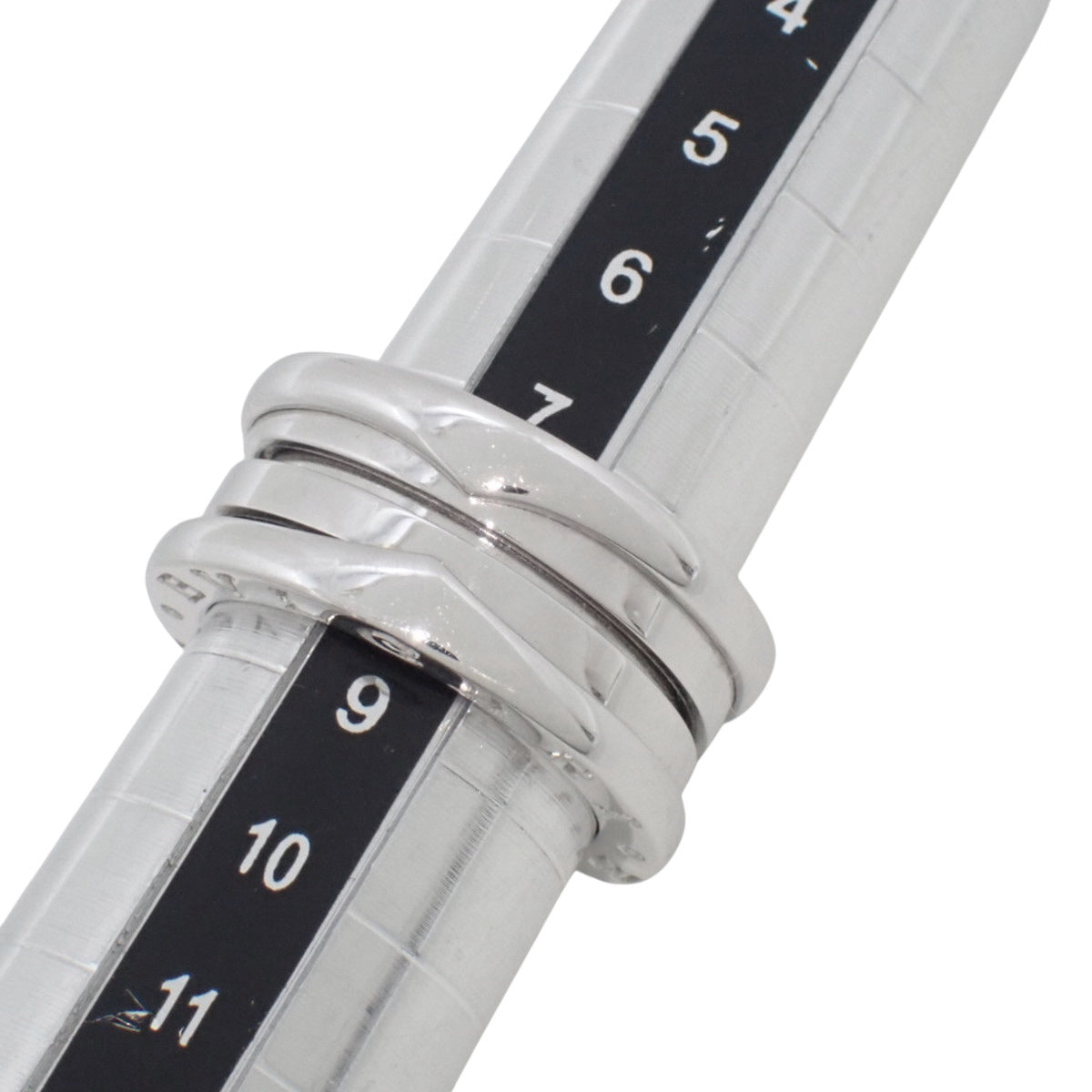 ビー・ゼロワン リング ホワイトゴールド K18WG 49 9.6g