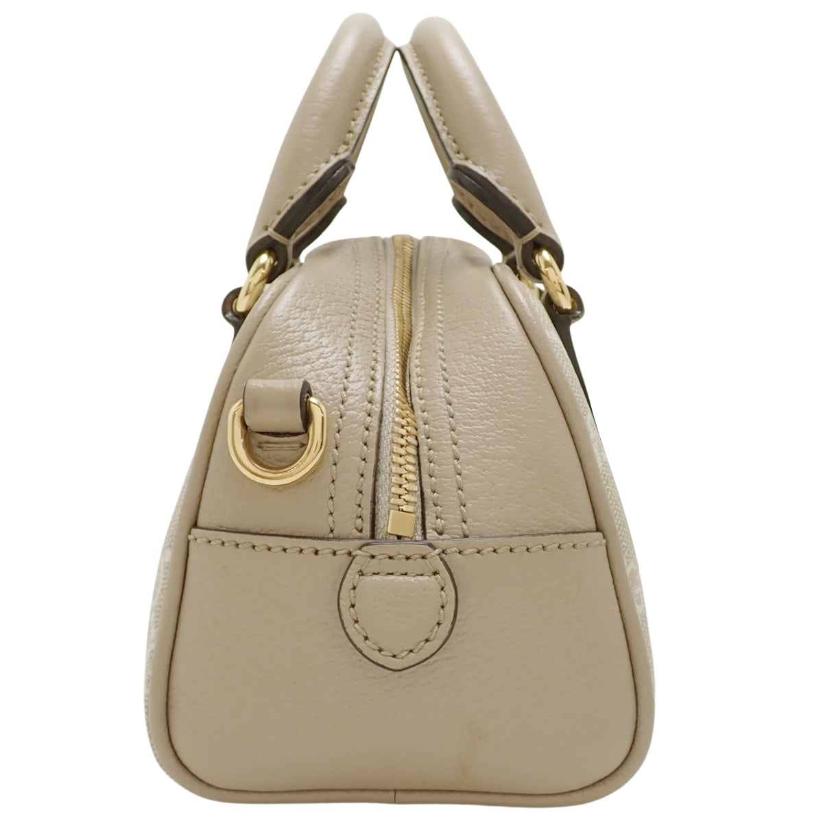 Ophidia 2-Way Bag GG Supreme Canvas Beige Green Red 724606