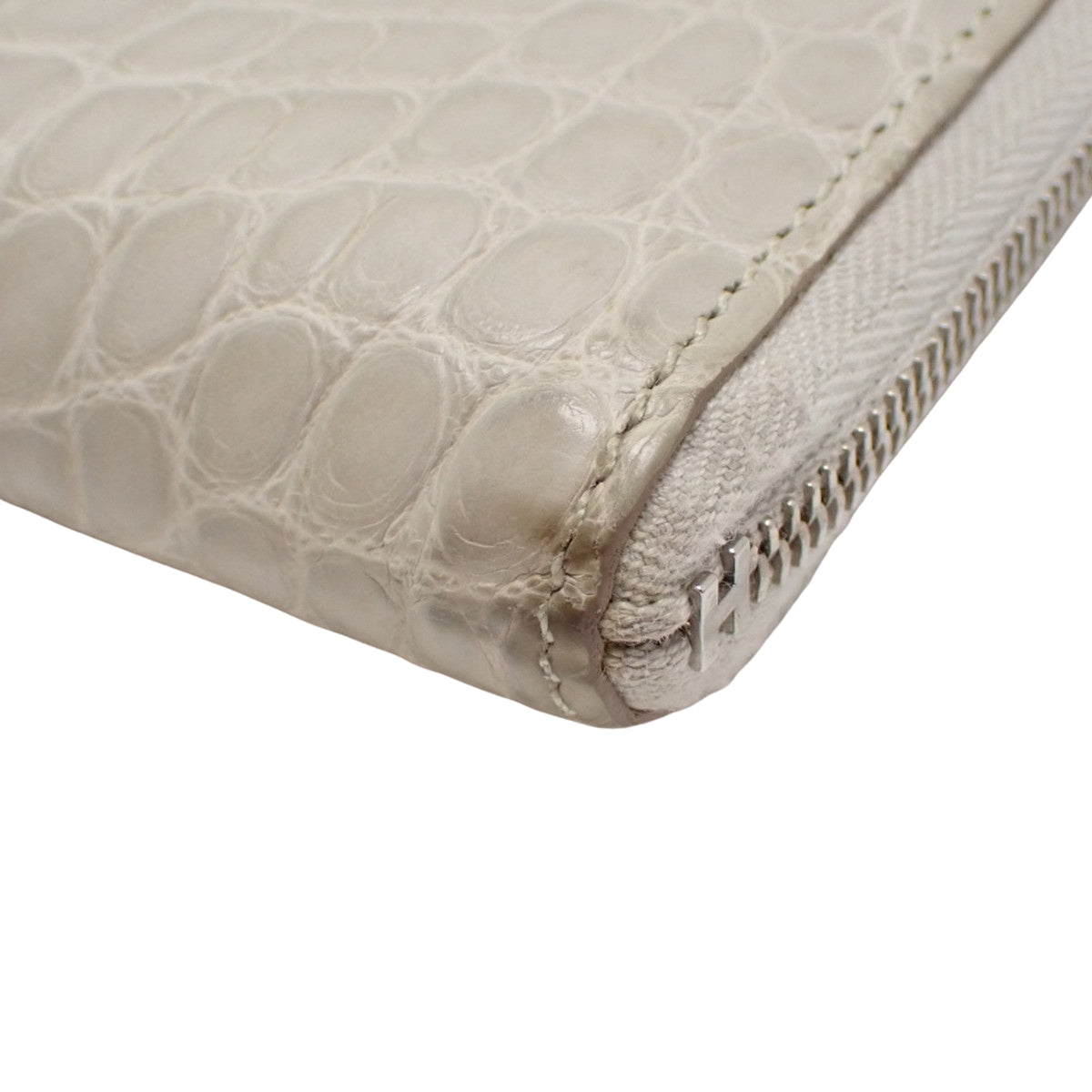 Remix Combine Duo Alligator Matt Crocodile Béton Silver Hardware D stamp