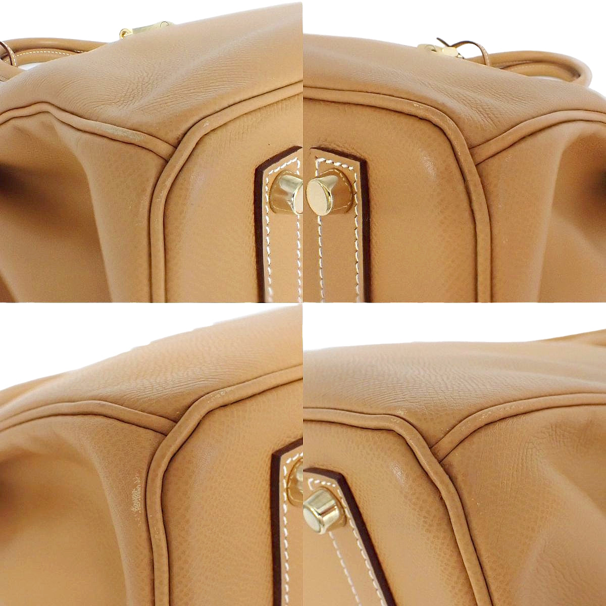 バーキン35 ヴォーエプソン ナチュラル ゴールド金具 □J刻印