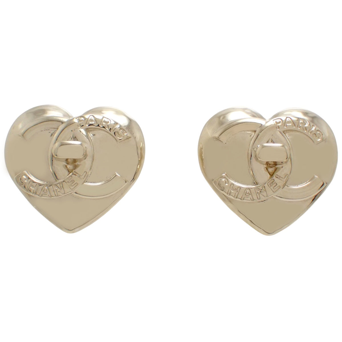 ココマーク ハート ピアス メタル(GP)