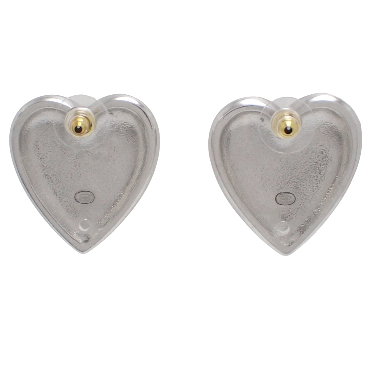 ココマーク ハート ピアス メタル