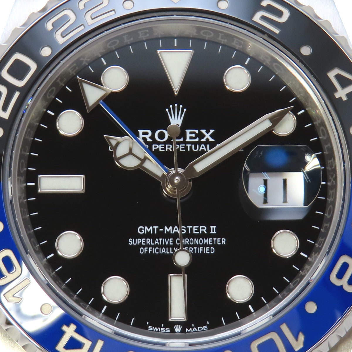 GMT-マスター2 126710BLNR SS ランダム番 ブラック 自動巻き メンズ